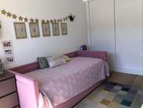 Cama dupla estofada 90x200 com 1 Colchão IKEA incluído