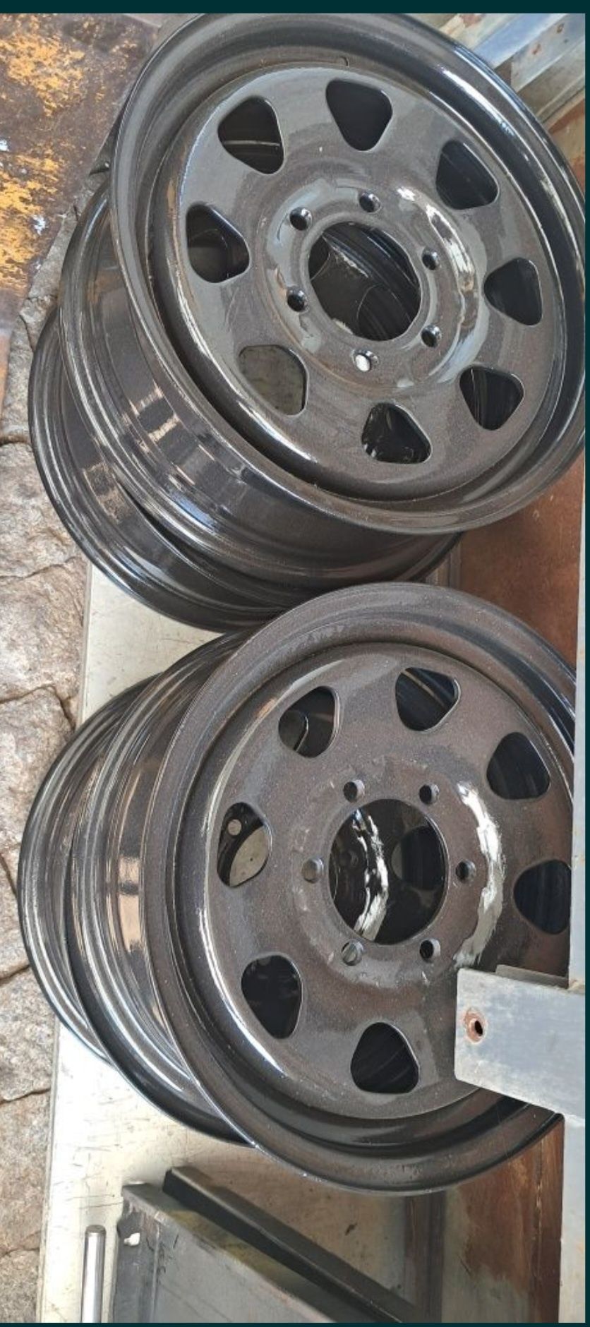 Jantes ferro 16"   6 furos