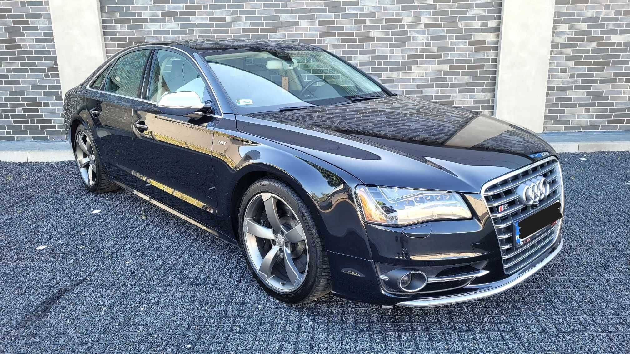 AUDI S8 4.0 TFSI 520KM D4 REJ PL A8 Salon PL 1WŁ FULL Gwarancja Transp