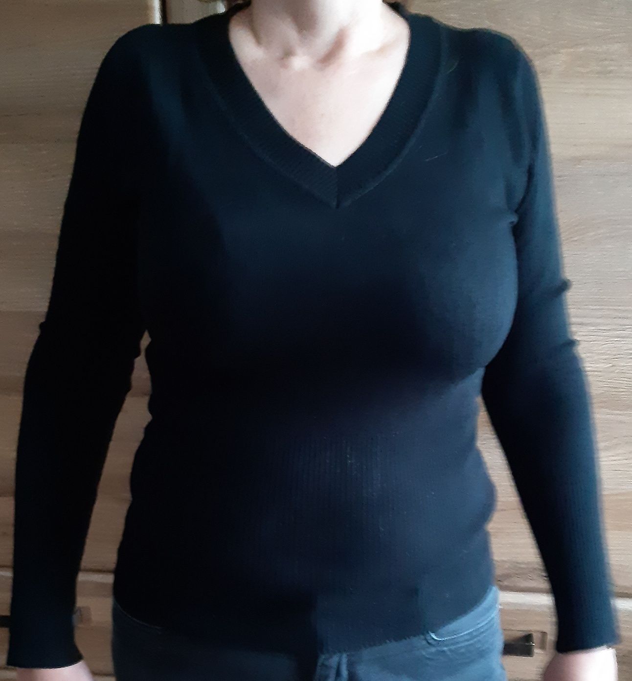 Czarna bluzka damska, Werrso, rozm. L
