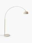Lampa stojąca | łukowa | Bowie | Westwing | beżowa | okazja | nowa