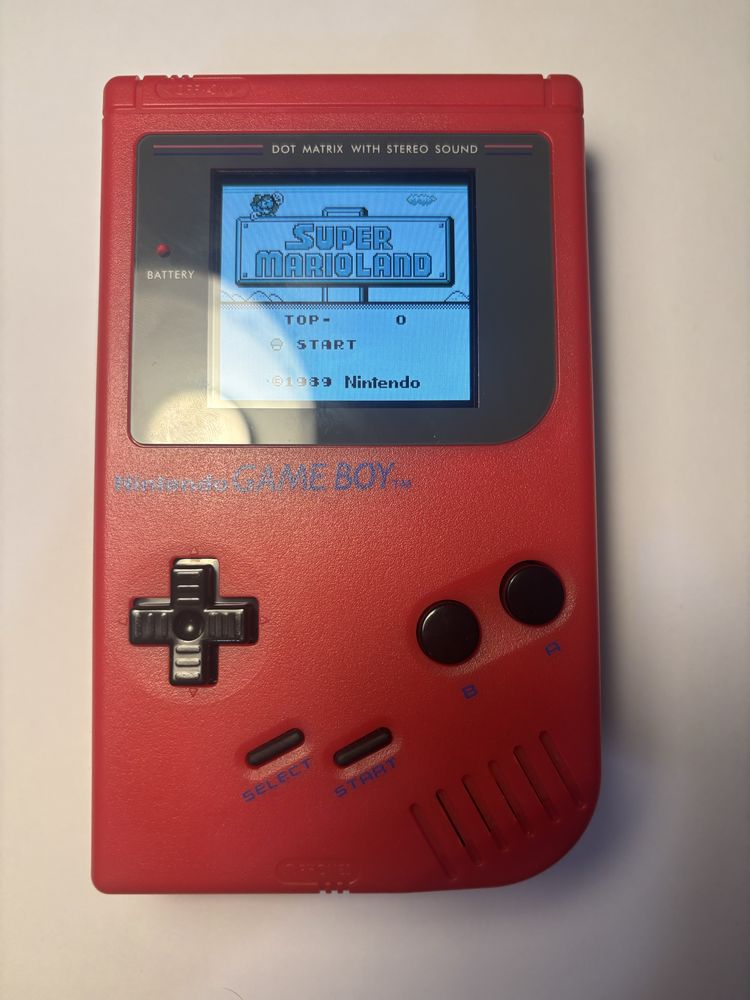 Nintendo GameBoy z ekranem OLED + 5 gier (zestaw)
