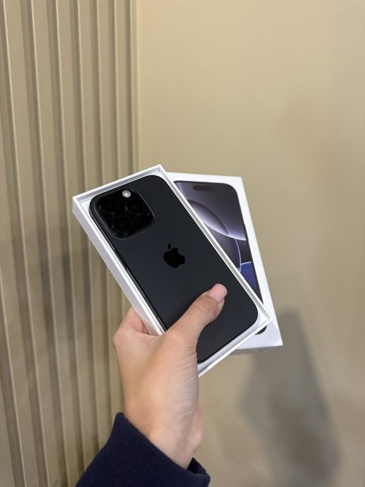 Used IPHONE 16 Pro 256 Black Titanium Neverlock Дорошенка,28 IGrand