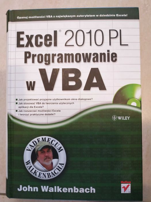 Programowanie w VBA Excel 2010 PL John Walkenbach