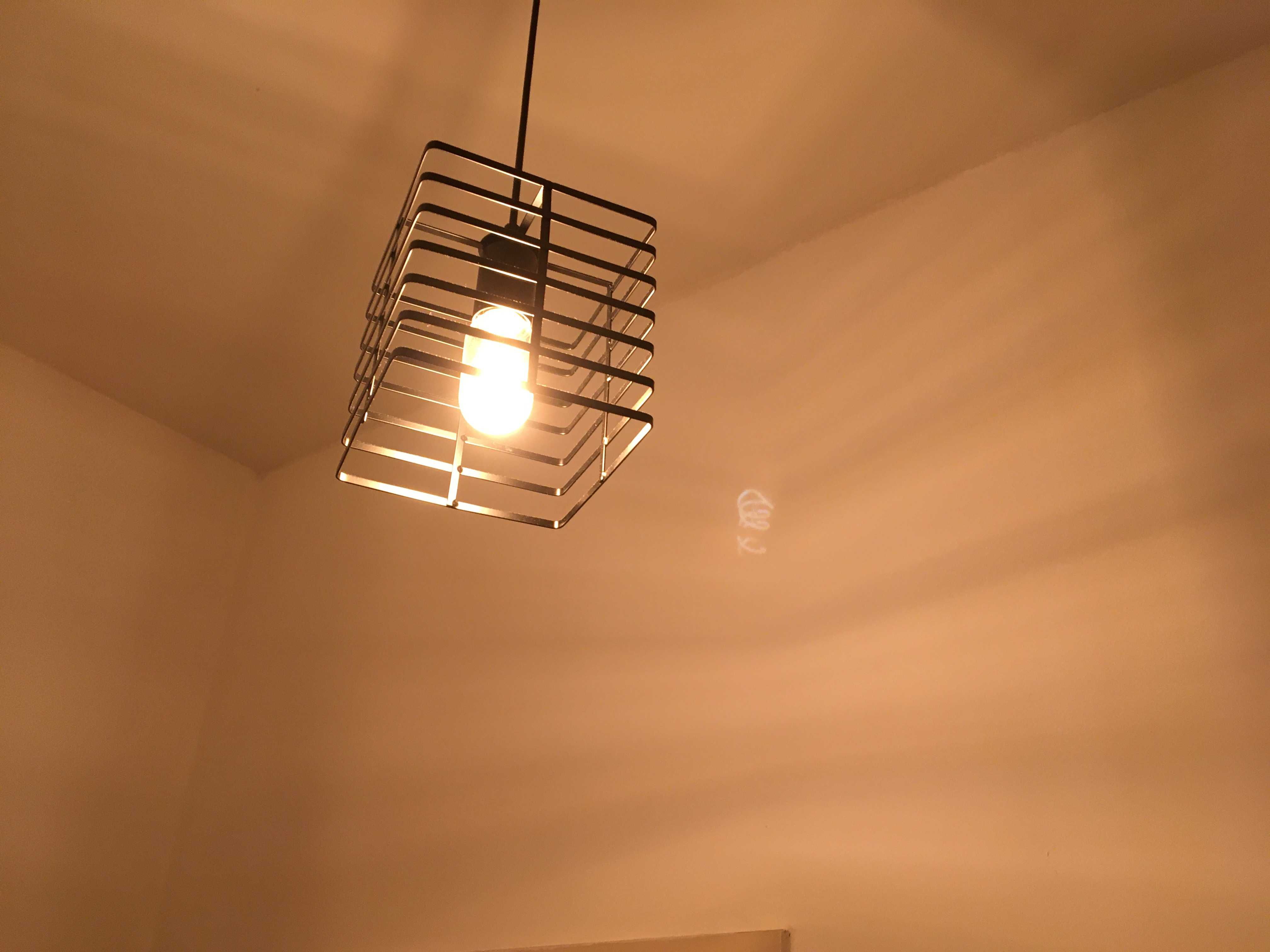 Lampa przedpokój korytarz schody styl industrialny wysoki Loft Metal