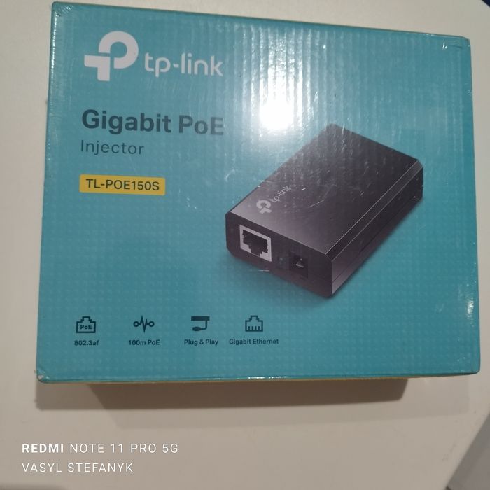 Gigabit POE zasilacz TP-link TL-POE150S