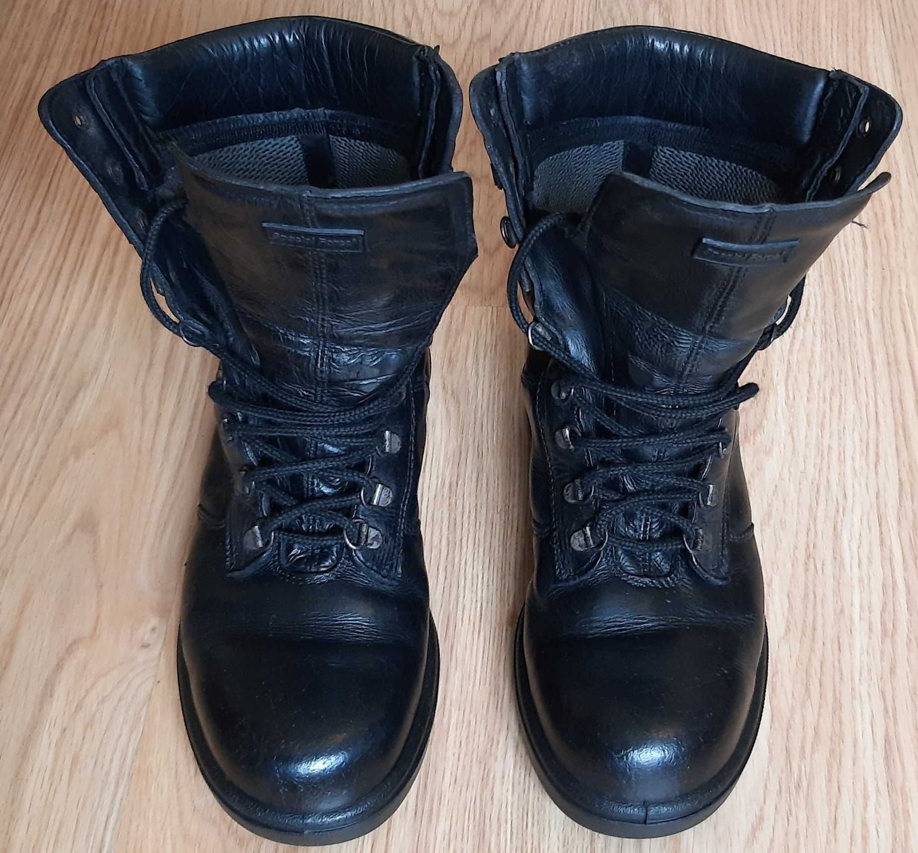 Botas Sindocal Special Forces todas em pele 40