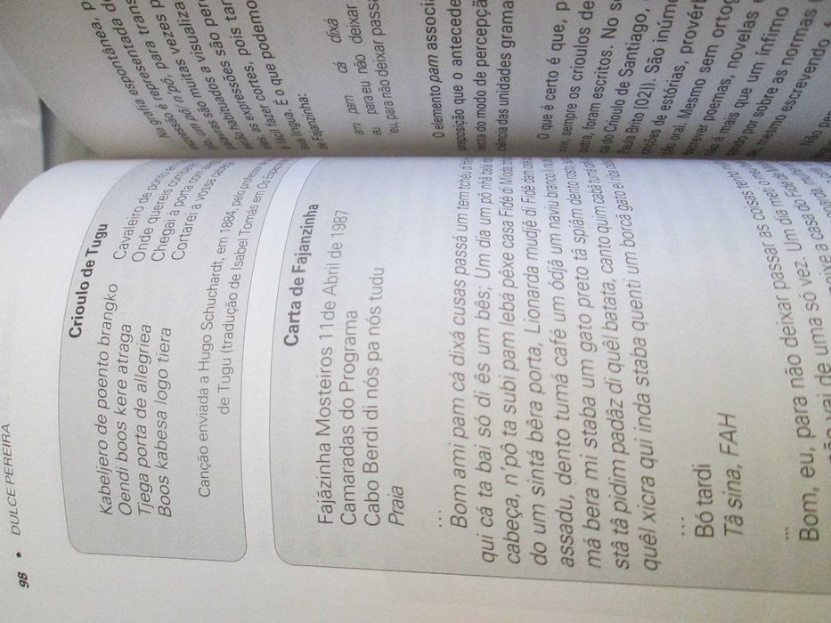 O Essencial Sobre Crioulos de Base Portuguesa, de Dulce Pereira