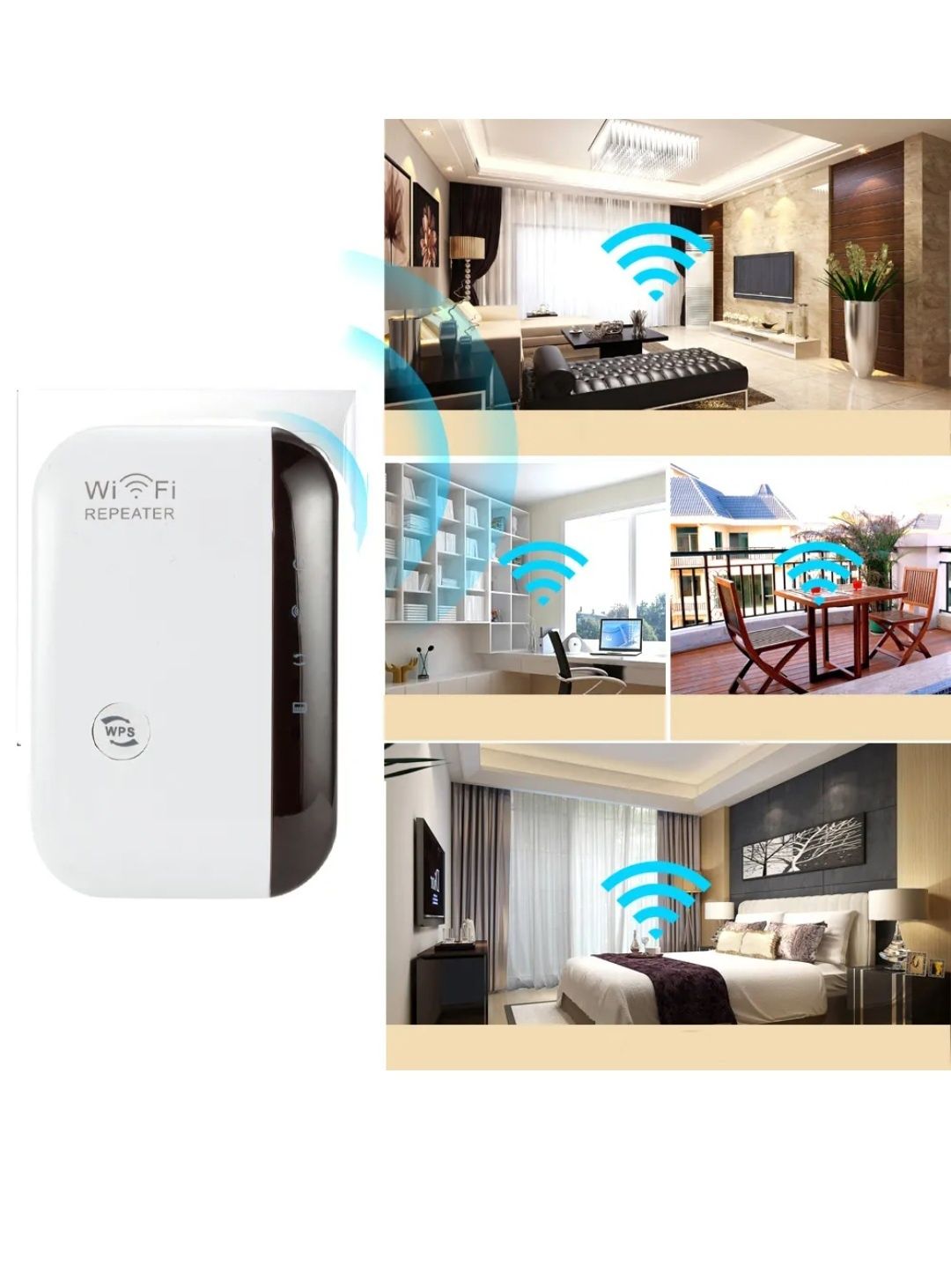 Mocny wzmacniacz sygnału Wi-Fi Repeater

SKUTECZNIE ZWIĘKSZ ZASIĘG INT