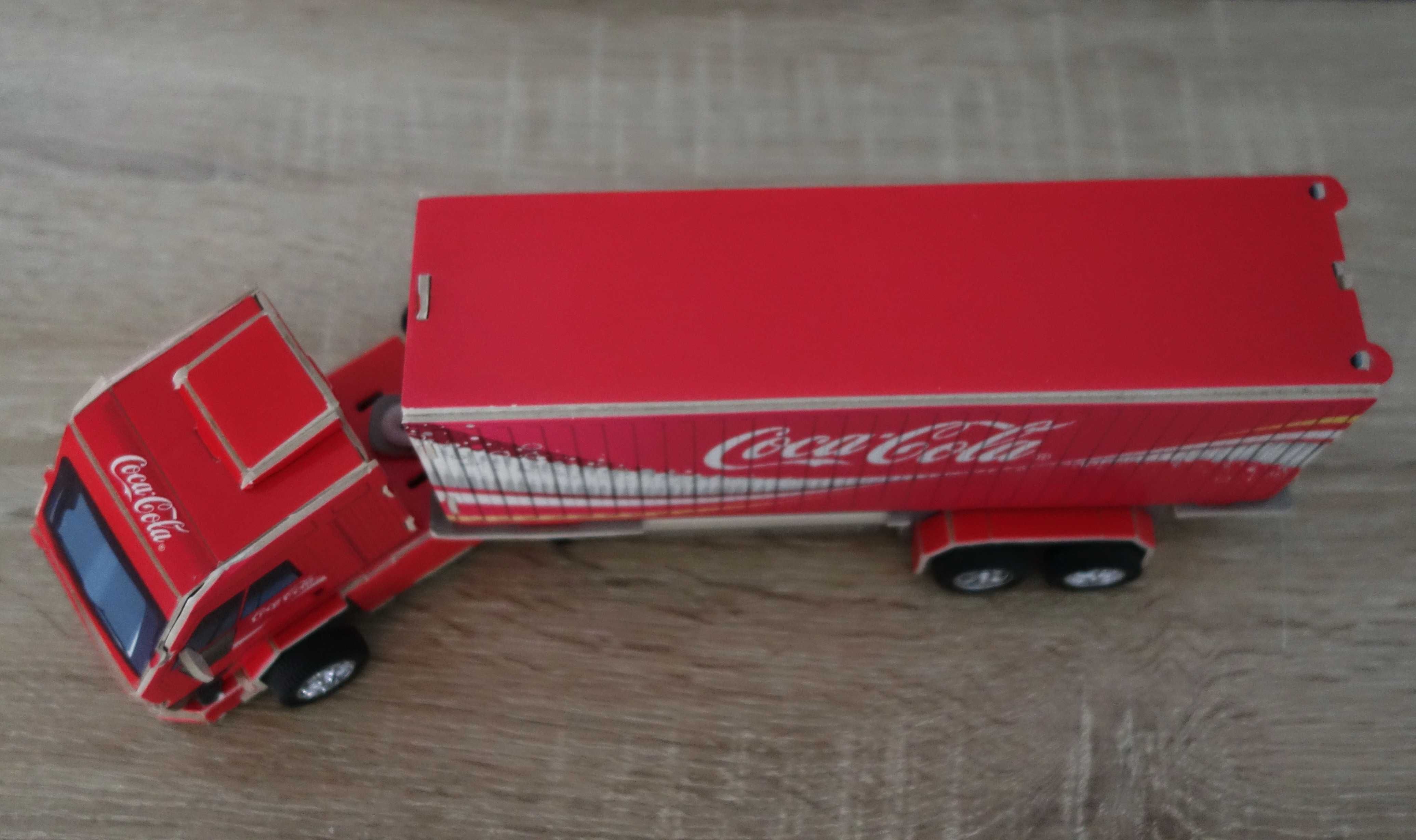 Coca cola ciężarówka model