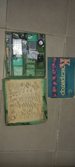 Конструктор техническая игра из СССР
