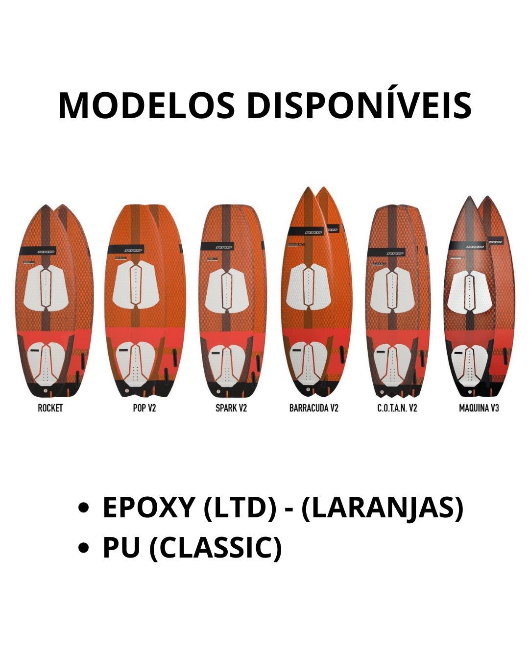 Liquidação de pranchas de kitesurf RRD - Novas,  ( leiam a descriçao )