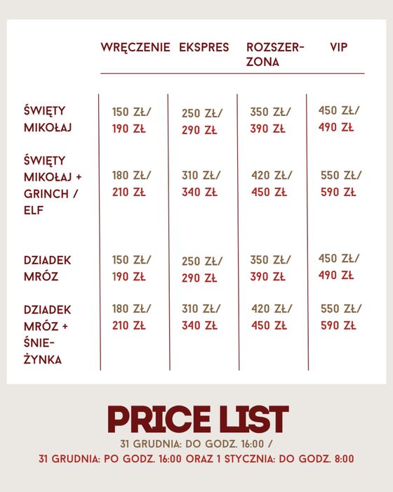 ŚWIĘTY MIKOŁAJ / СВЯТИЙ МИКОЛАЙ / Mikołajki,wizyty firmowe,przedszkola