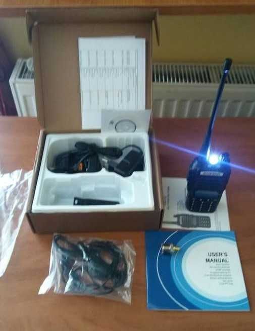 Radio Baofeng UV 82  duo bander VHF/UHF PMR skaner FM radio