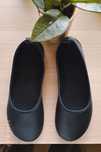 Czarne bose baleriny Ahinsa shoes