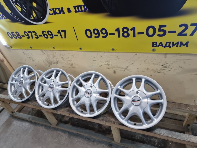 Легкосплавні Диски Aluet R14 5×114.3 Мазда,Хонда..Склад Дисків