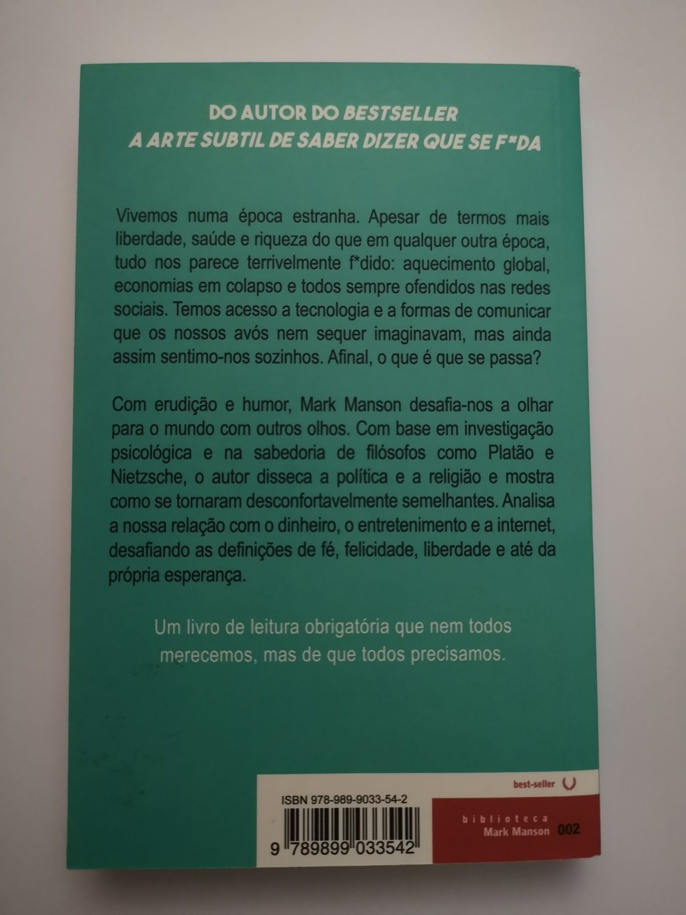 Está tudo f*dido de Mark Manson