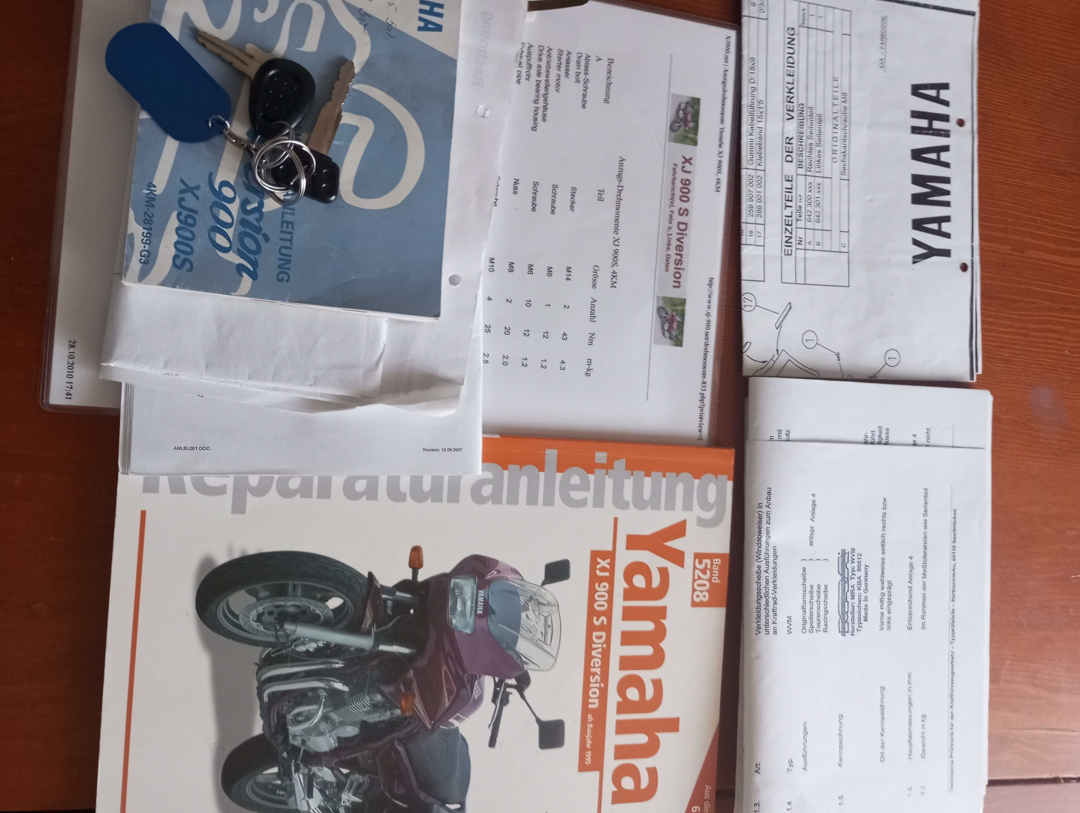 motocykl szosowo turystyczny yamaha xj 900
