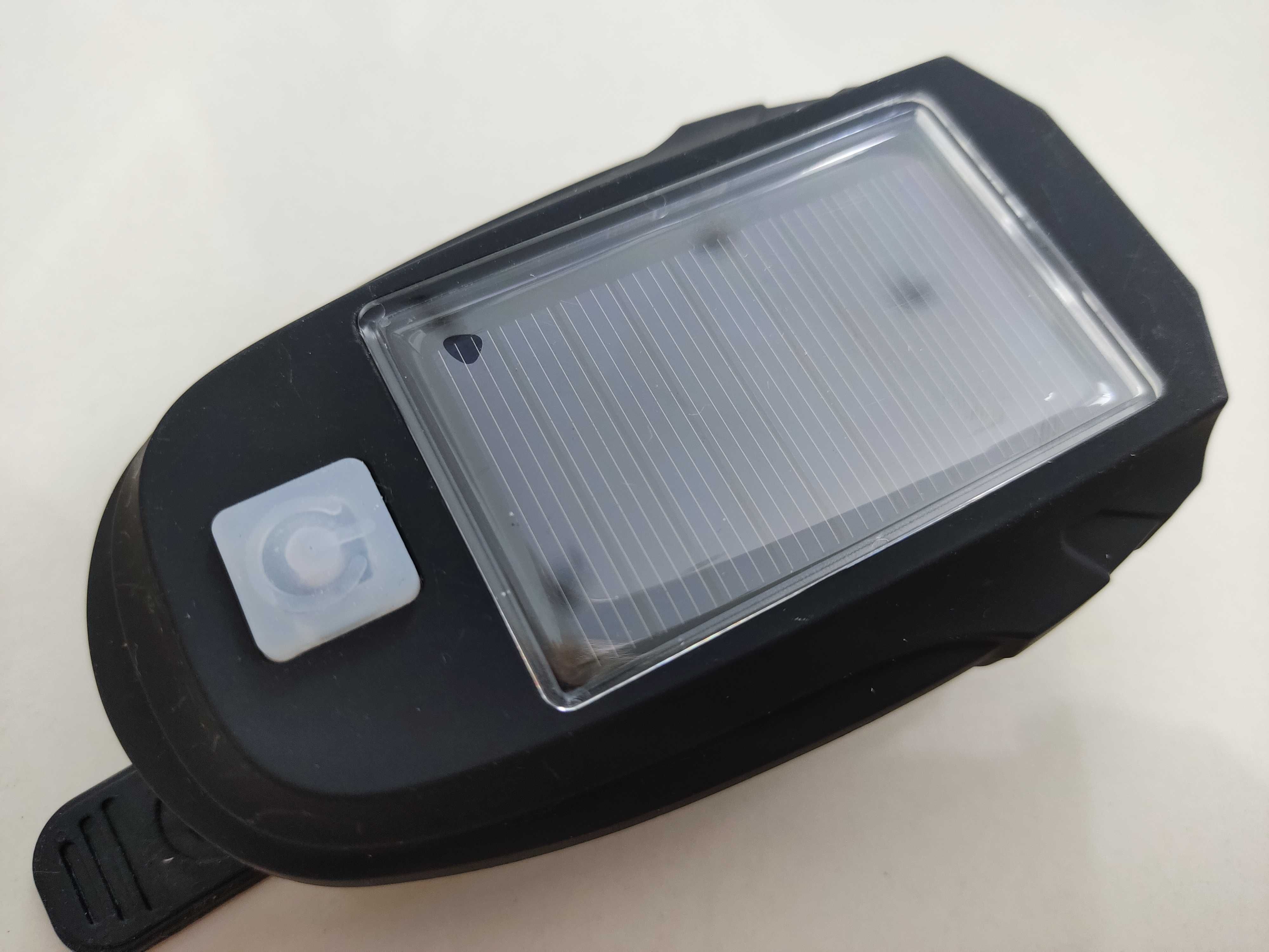 Lampa Lampka Rower Rowerowa Led  Usb Wodoodporna SOLAR