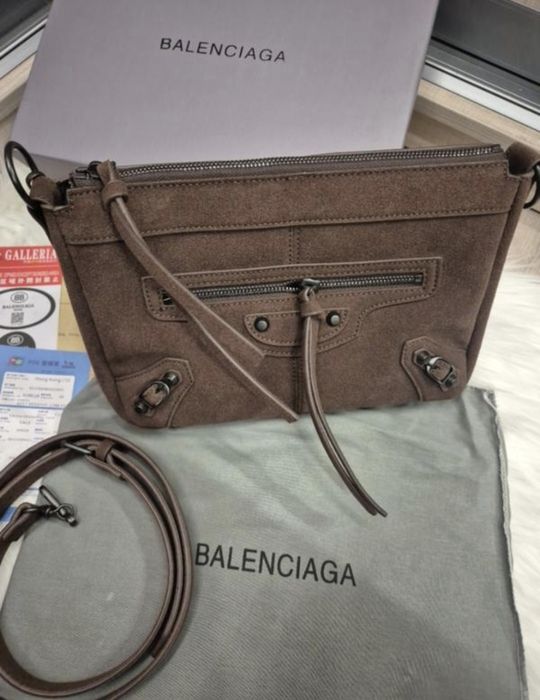 Сумка 28×18 замш