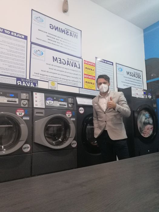 Self service lavandaria Líder de mercado em Portugal