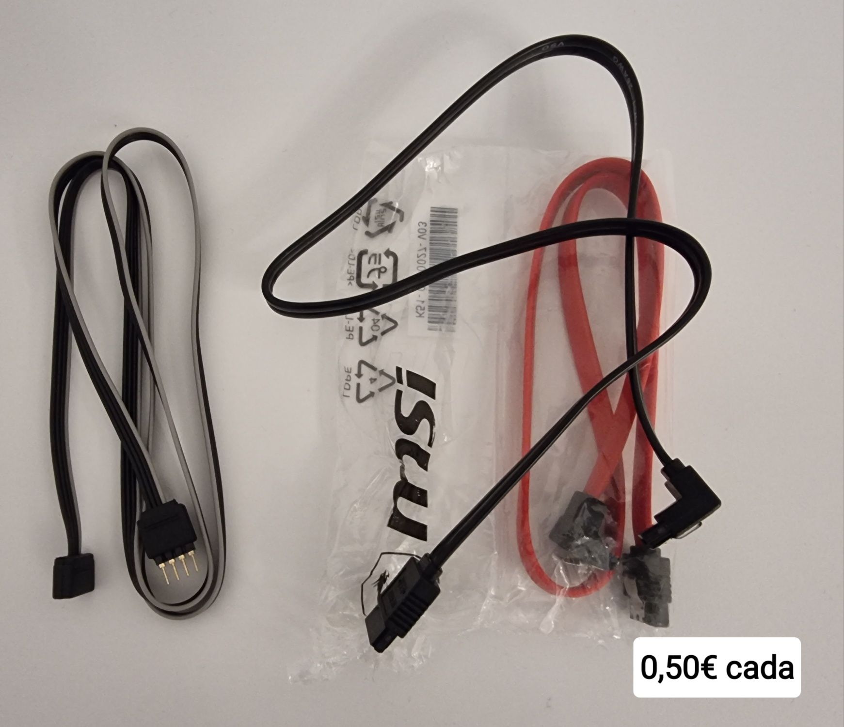 Caddy SSD/HDD, cabos e adaptadores