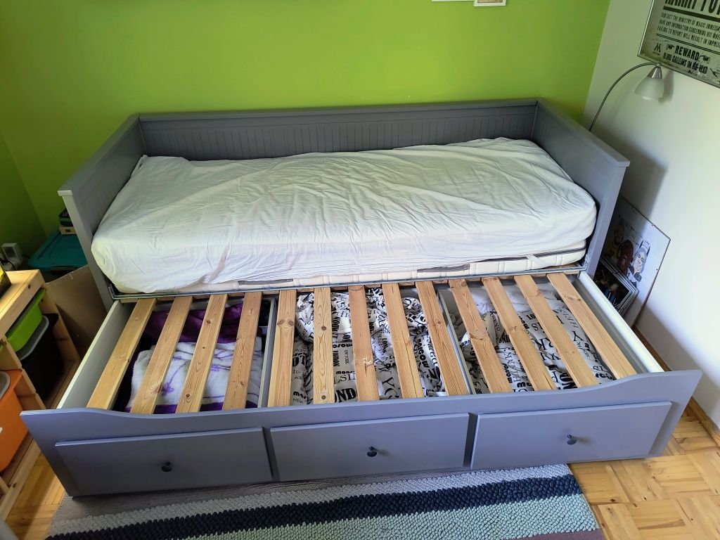 Łóżko używane HEMNES IKEA / odbiór Toruń