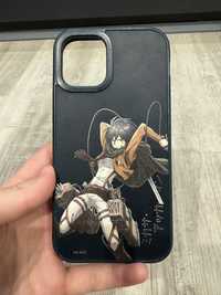 Rhinoshield pancerny case obudowa iphone 12 mini AoT Mikasa