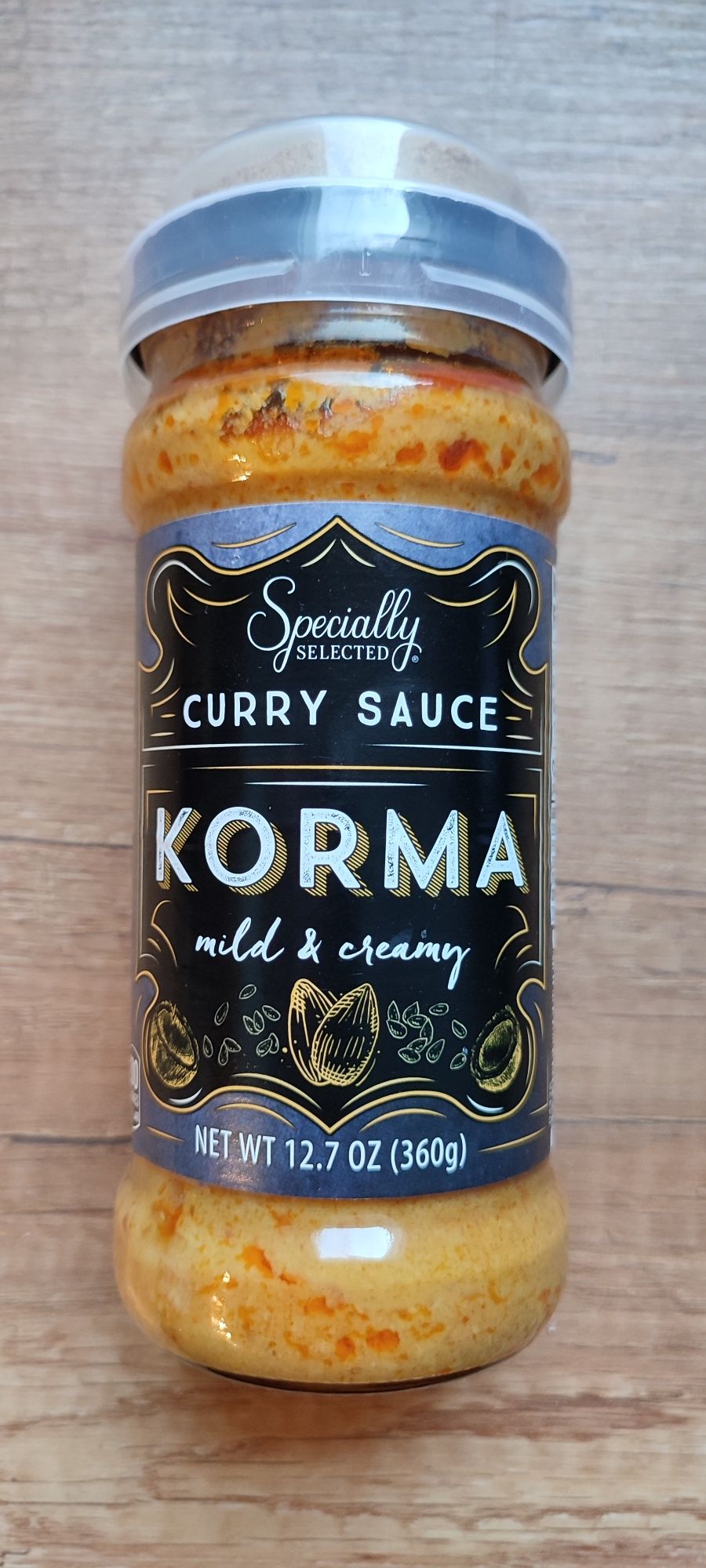 Korma curry sauce