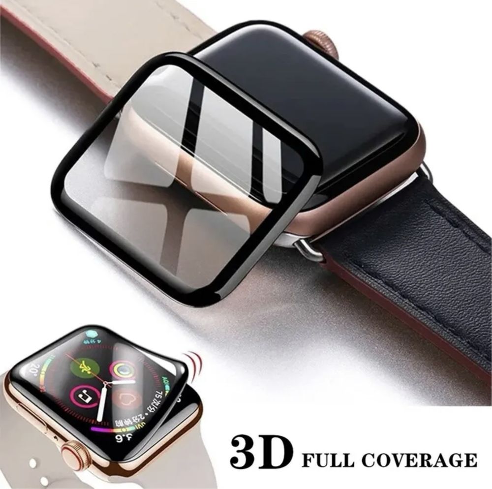 Защитная пленка стекло на Apple Watch 45 mm Apple Watch 7 8 9 series
