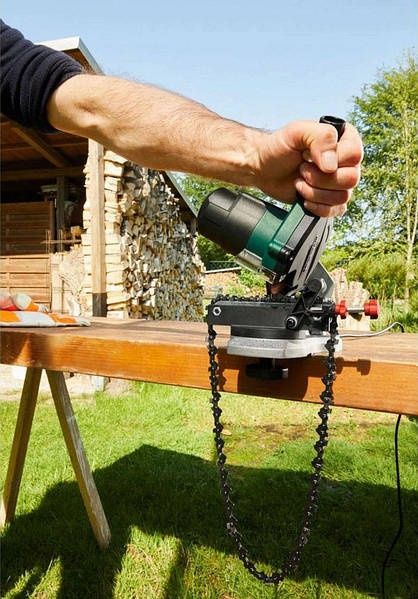 Заточка ланцюга бензо пили