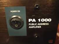 Amplifer Work PA 1000