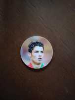 Tazo raro cromo CR7 Cristiano Ronaldo Rookie Seleção Nacional Portugal