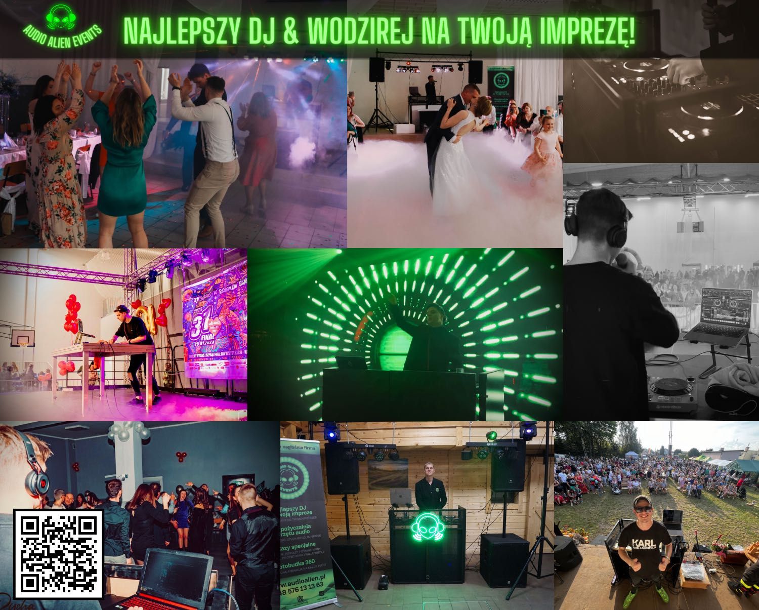 Najlepszy DJ na imprezę! Urodziny Wesele Ciężki Dym Iskry Sceniczne
