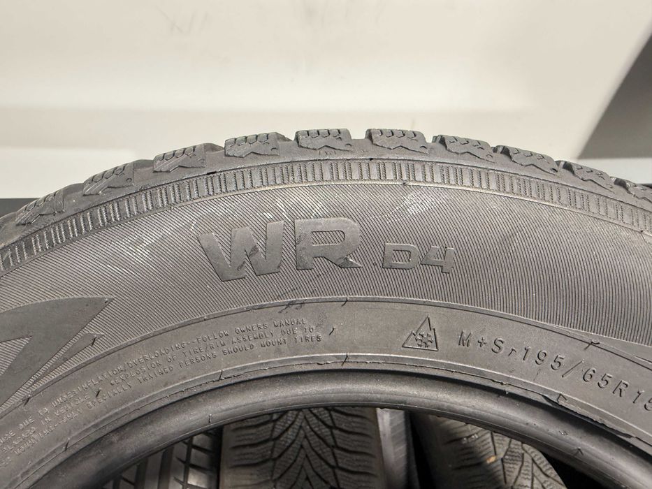 Opony Zimowe 195/65/15 Nokian WRD4 #Z323