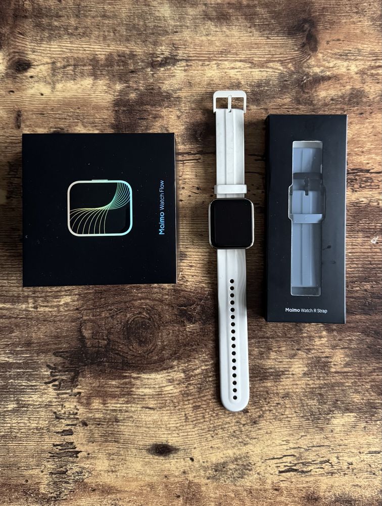 Maimo Watch FLOW smartwatch GPS zegarek Amoled beżowy Huawei