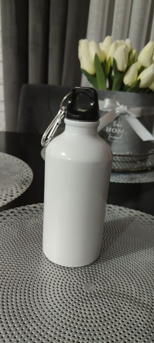 Bidon sportowy nowy butelka aluminiowy