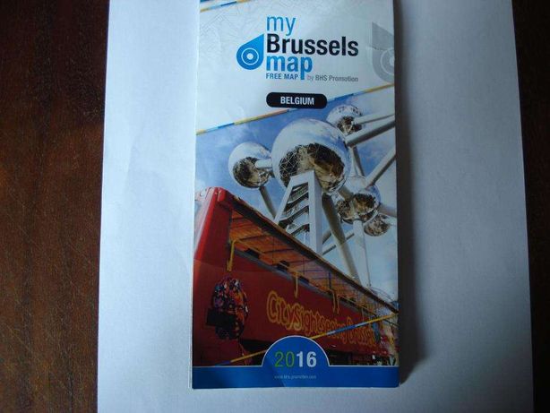 Mapa de Bruxelas