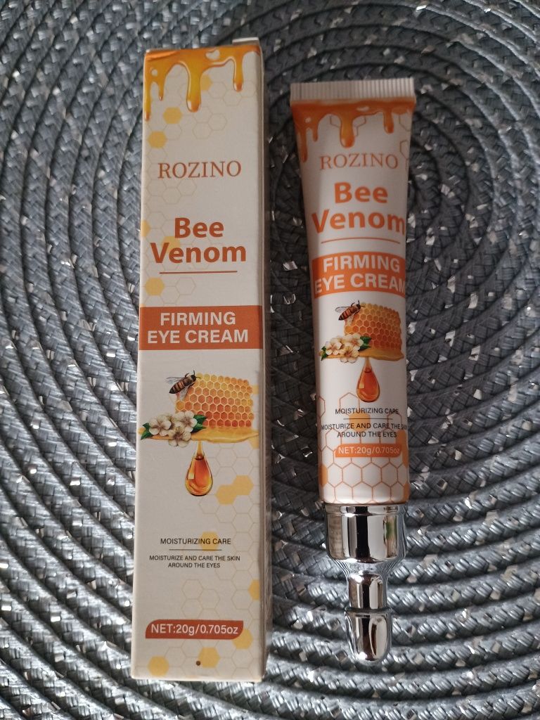 Krem pod oczy ROZINO Bee Venom Firming - 20g, lekki i hipoalergiczny,