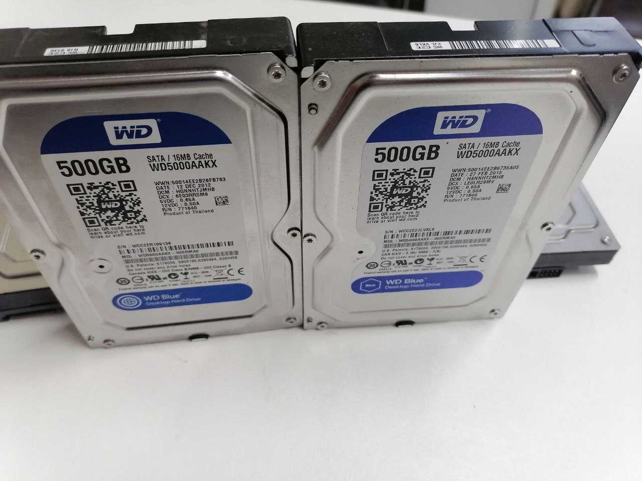 Жесткий диск WD 500 Blue 16Mb Cache WD500AAKX