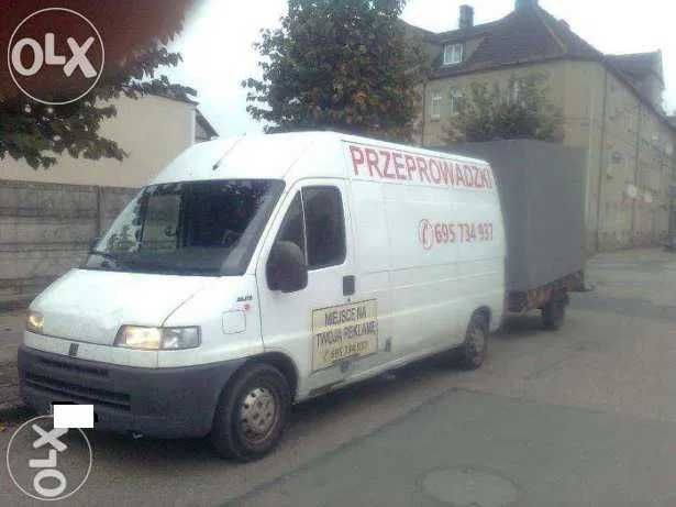 Przeprowadzki transport z ekipa do noszenia PROMOCJA Maj