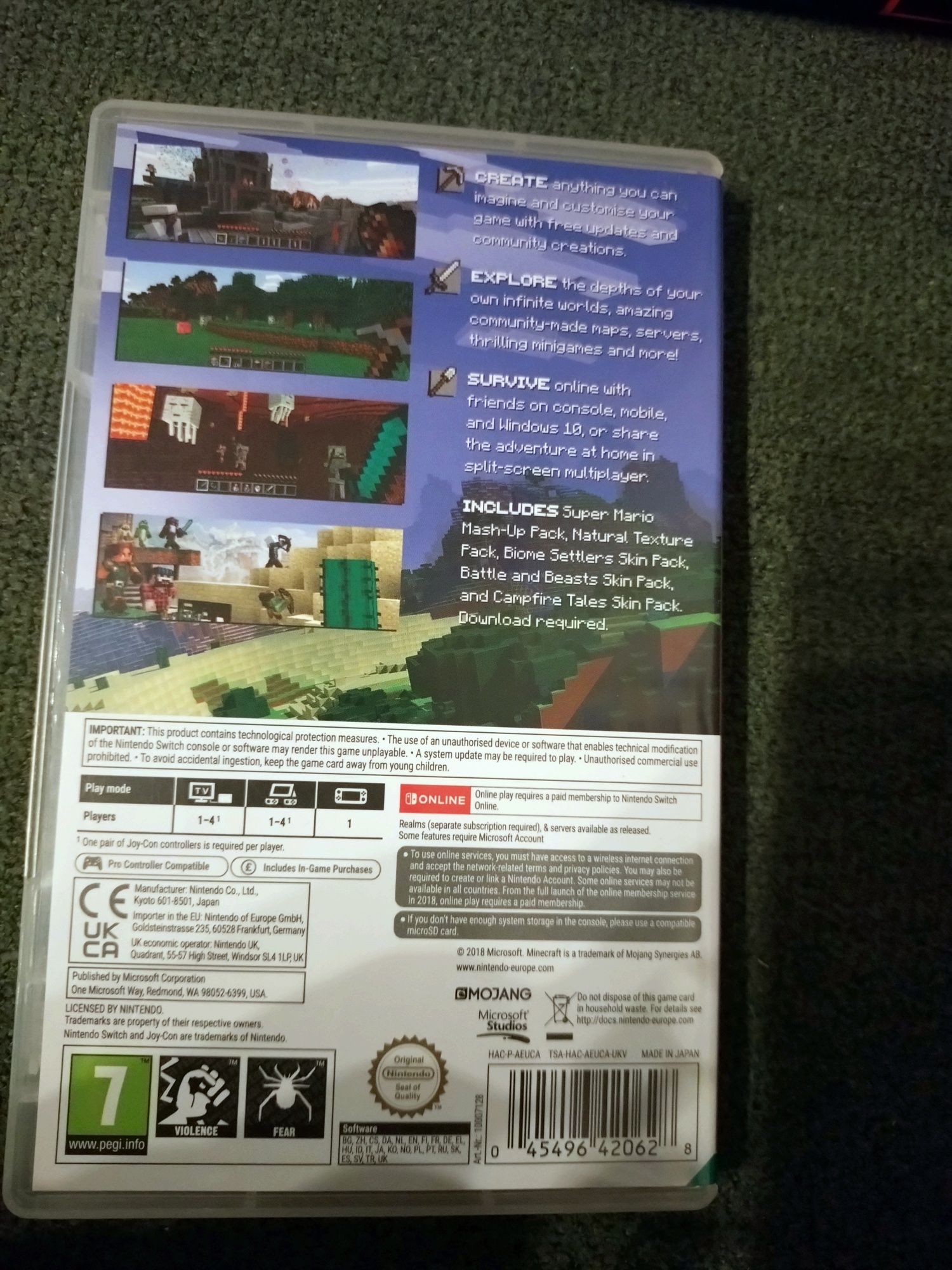 Minecraft switch