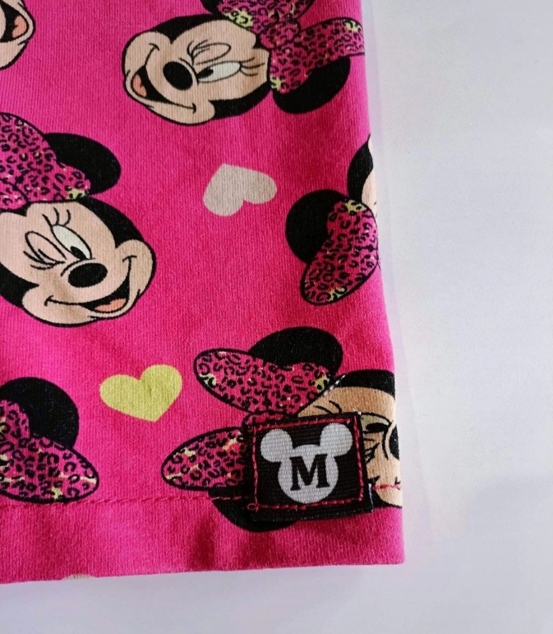 Dres zestaw dla dziewczynki myszka Minnie Mini z opaską handmade