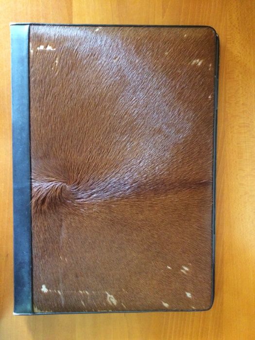 Capa de secretária tripartida