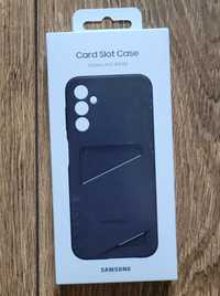 Etui Samsung Card Slot Case do Galaxy A14 / A14 5G czarne NOWE