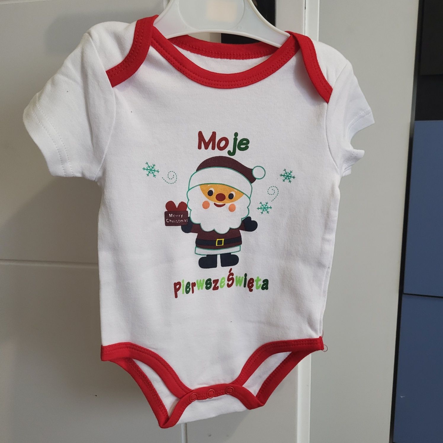 Nowe body moje pierwsze święta mikołaj boże narodzenie 62/68