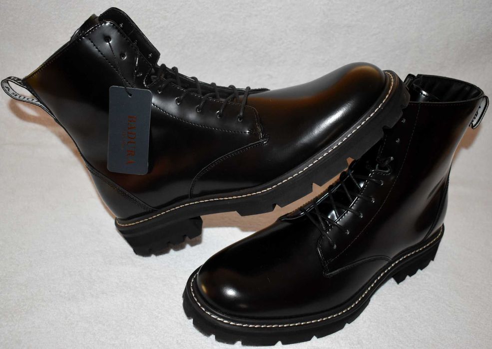 Черевики чоловічі-берці Dexter,Badura Польща,всесезонні,шкіра на байці