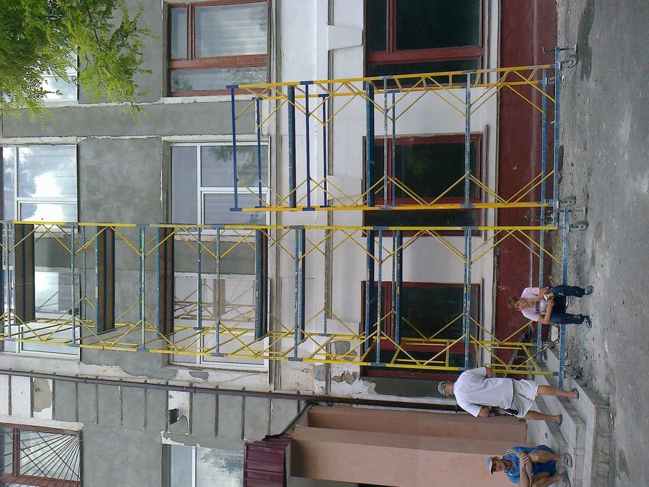 Леса (Тура) 2х2м Цена за3+1 Н=6.3м ( рабочая высота )