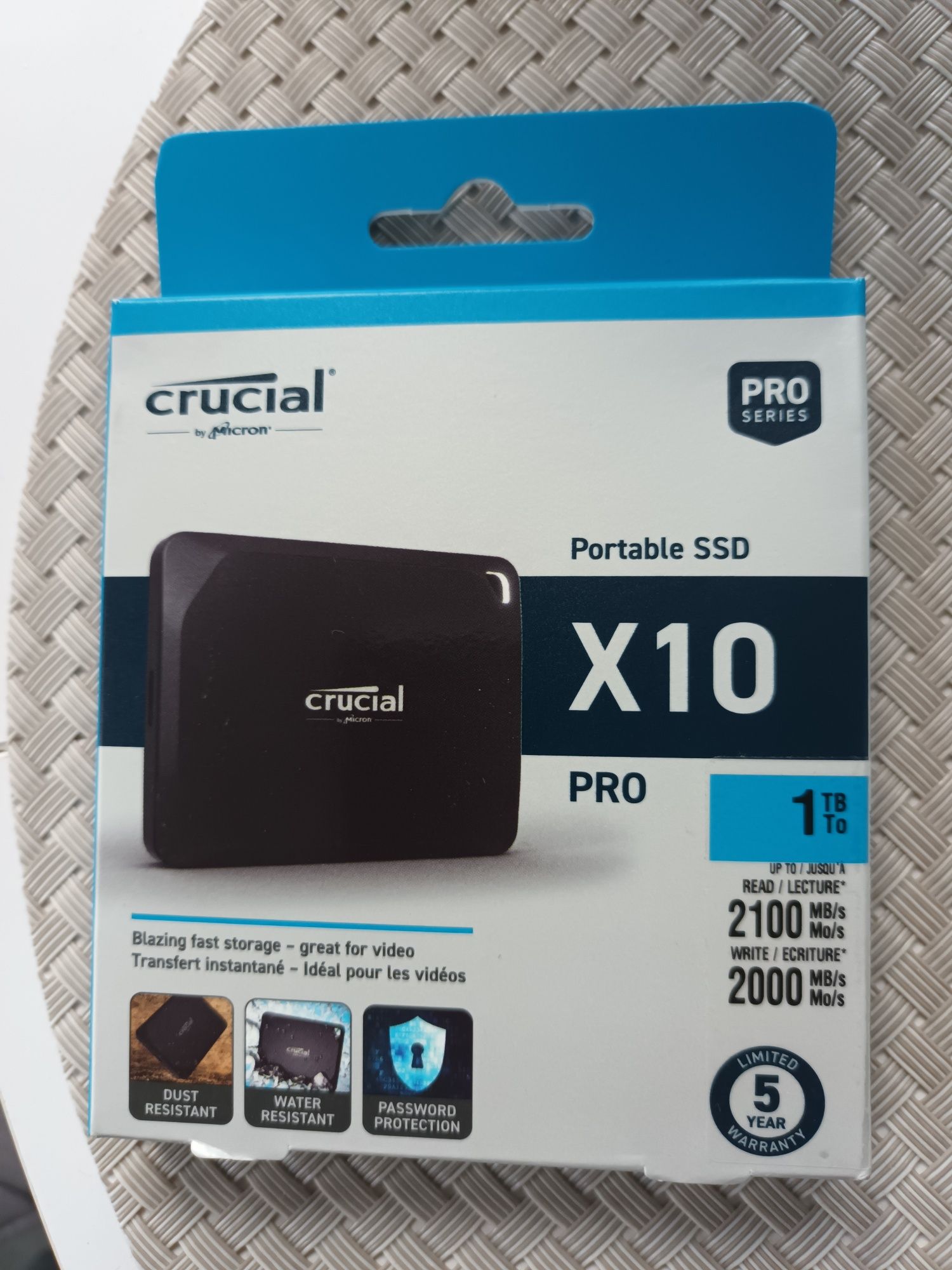 Dysk twardy zewnętrzny crucial X10 pro
