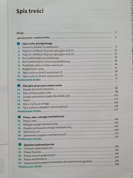 Podręcznik fizyka 1 zakres rozszerzony wsip